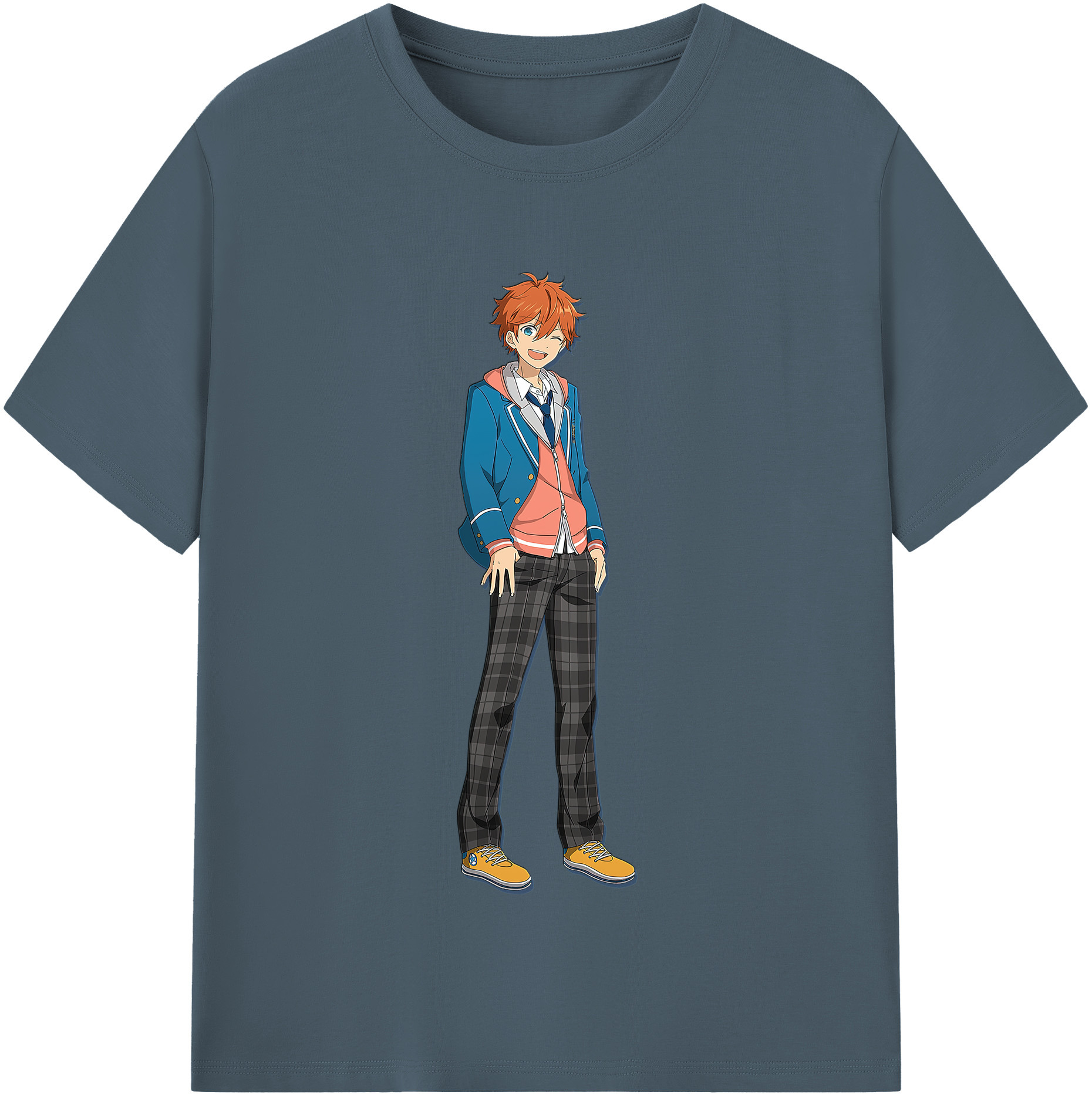 （画像用） あんさんぶるスターズ! Ensemble Stars 綿100％半袖Tシャツ（フロントプリント）
